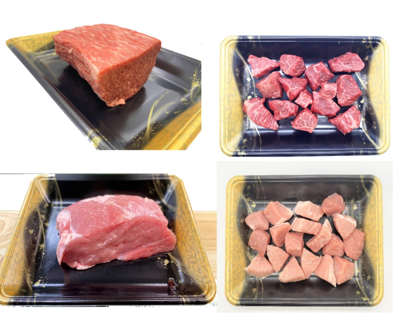 牛豚ロースト ひと口ステーキセット 宮崎牛のギフト 通販 ミヤチク オンラインショップ 牛豚ロースト ひと口ステーキセット 宮崎牛のギフト 通販 ミヤチク オンラインショップ